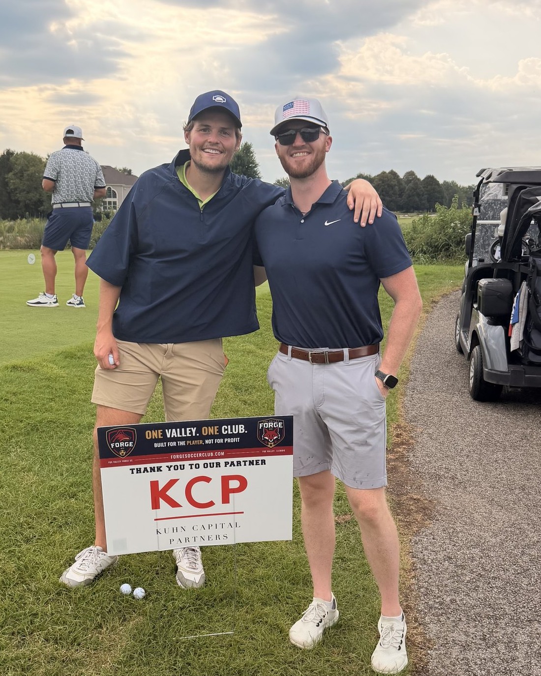Kuhn Capital Partners at the inaugural Forge Golf Classic supporting Fox Valley Forge SC